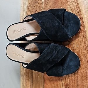 Madewell Greer mule block sandals